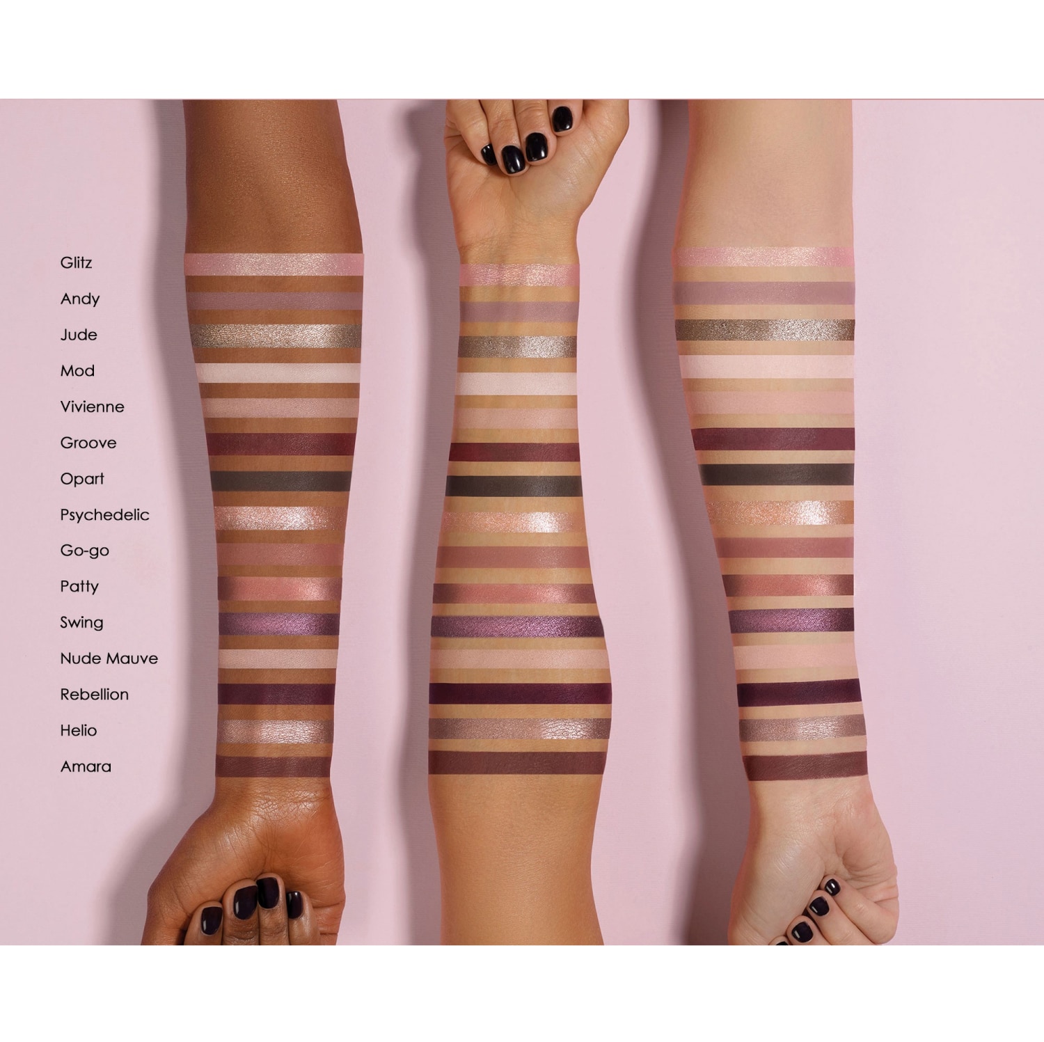 RETRO  EYESHADOW PALETTE (PALETA DE SOMBRAS)